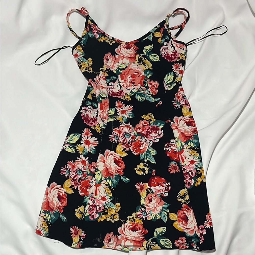Floral Strappy Dress